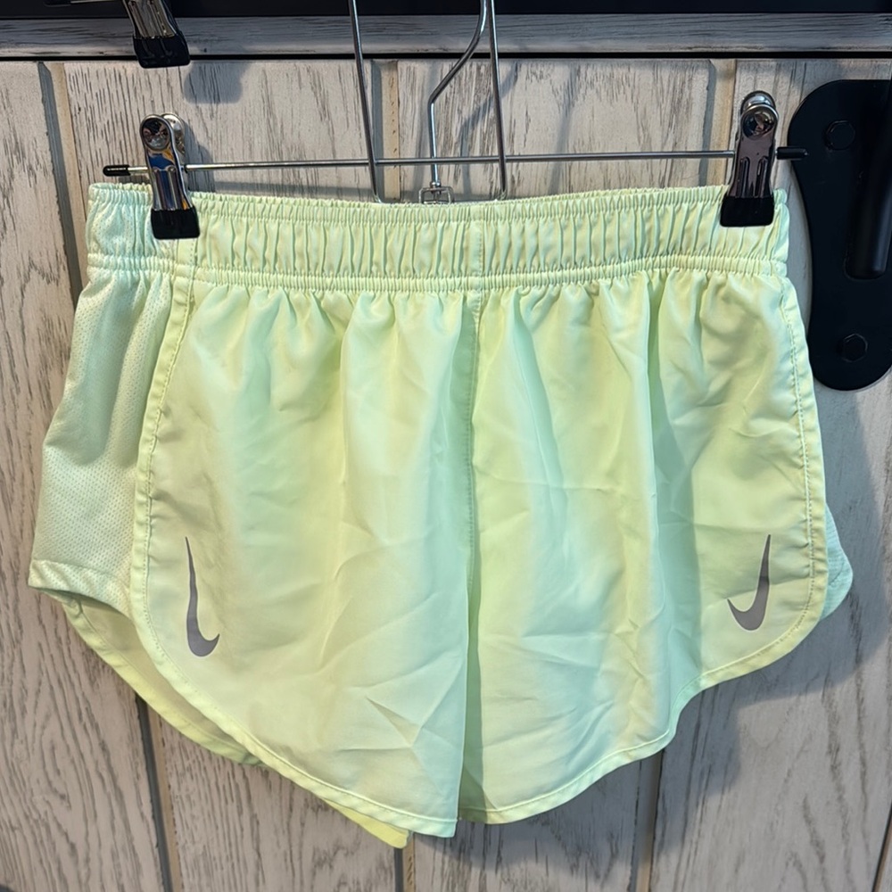 Nike Neon Yellow Athletic Shorts